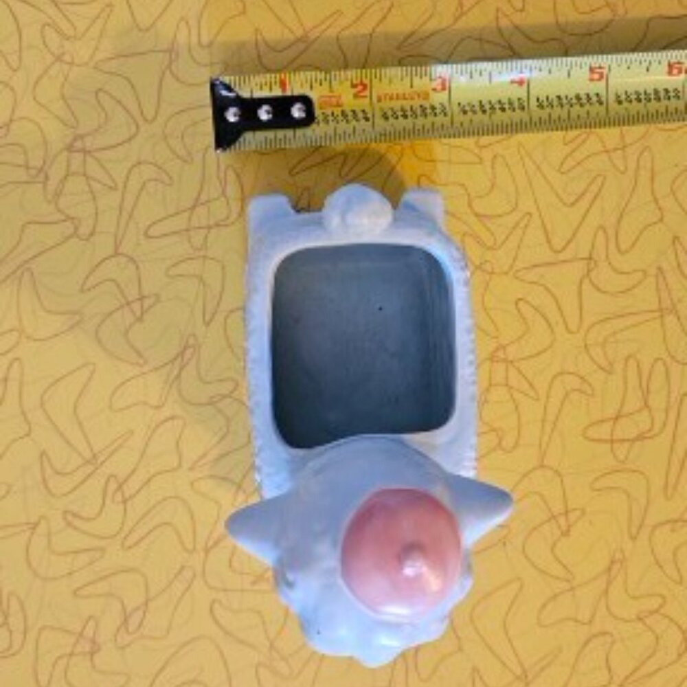 Vintage Ceramic Rocking Lamb Planter/Container - Picture 6 of 6